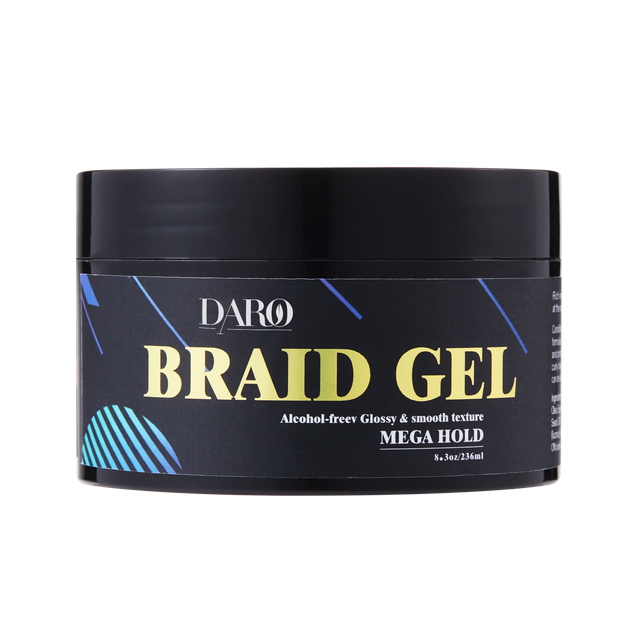 Loc Gel 4c para tranças de cabelo de marca própria, fixação média, fixação forte, Loc e gel de trança torcida