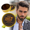 Hidratação personalizada 24 horas de longa duração, argila de cabelo masculina, forte fixação, estilo de cabelo, pomada ondulada para homens