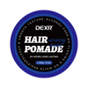 Cera de estilo de cabelo de marca própria personalizada, cera de fixação forte, pomadas e ceras, pomada ondulada de alto brilho para homens