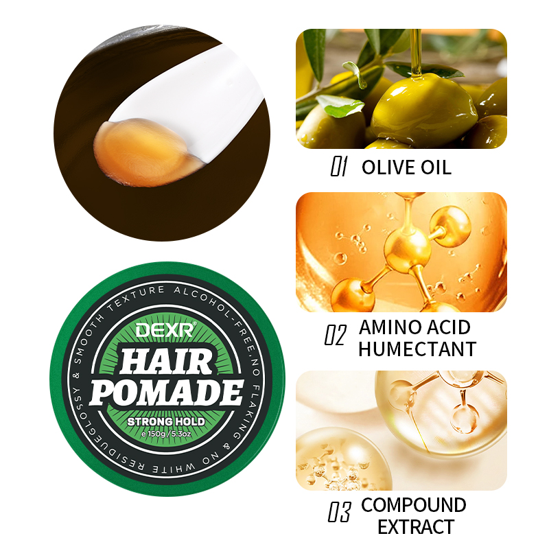 Pomada Hidratante para Cabelo com Vitaminas