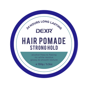 Pomada forte do cabelo da posse da marca própria 24Hr da cera do cabelo dos homens orgânicos do logotipo feito sob encomenda para homens