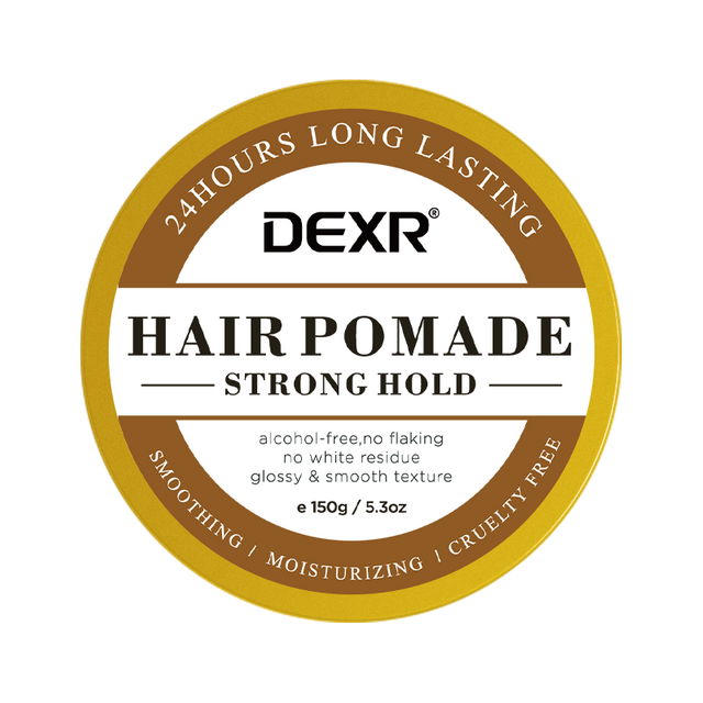 Cera de cabelo natural de estilo personalizado Pomada de Cheveux sem álcool para homens