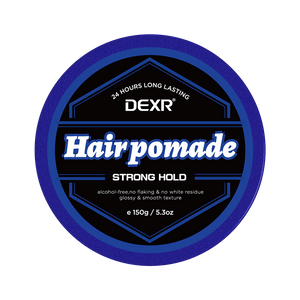 Cera de estilo de cabelo orgânico de textura lisa de marca própria Pomada de onda super hold para homens