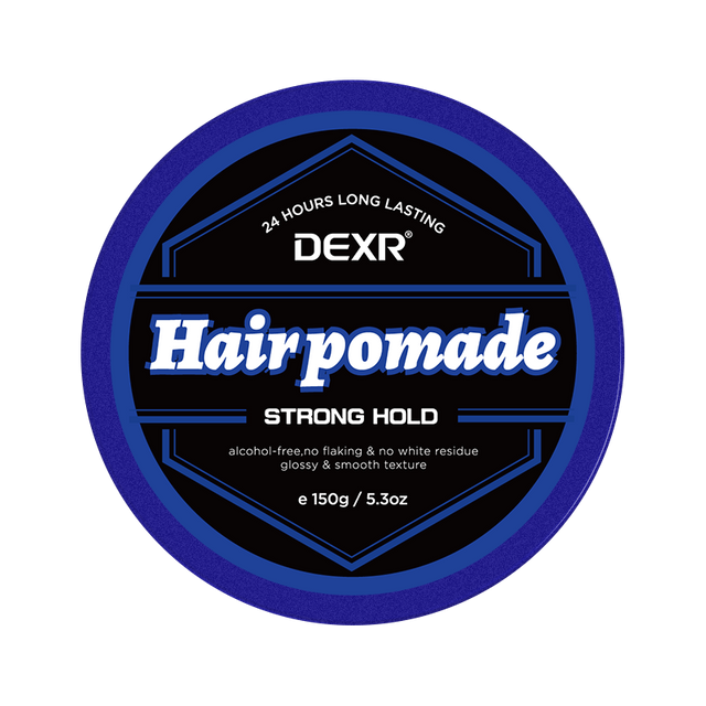 Cera de estilo de cabelo orgânico de textura lisa de marca própria Pomada de onda super hold para homens