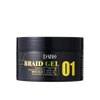 Gel de trança puro personalizado sem frizz de marca própria, fixação forte, gel local, condicionamento brilhante, gel de trança de cabelo de longa duração com logotipo