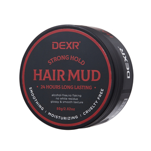 24Hr feito sob encomenda profissional que denomina Clay Smoothing Matte Hair Molding Mud