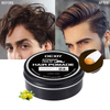 Logotipo personalizado azeite não gorduroso orgânico masculino cera de cabelo preto brilho natural pomada de cabelo para homens